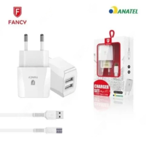 Kit Carregador Micro/V8 USB Fancy FJ-01V - Image 3